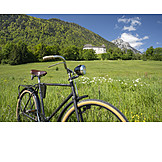   Bicycle, Berchtesgadener Land, Castle Staufeneck