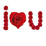   Valentine's Day, Roses, I Love You