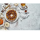   Autumn, Chocolate Icing, Pumpkin Pie