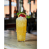   Cocktail, Longdrink, Rum Orange