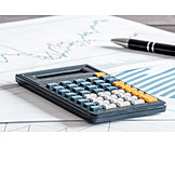   Finance, Calculator, Development, Diagram