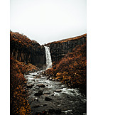   Wasserfall, Island, Svartifoss