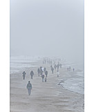   Winter, Baltic Sea, Beach Walking
