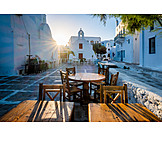   Café, Restaurant, Griechenland, Mykonos