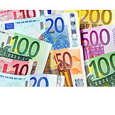   Euroschein, Papiergeld, Geldscheine