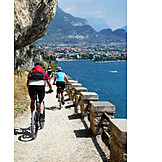   Lake Garda, Cycling, Mountain Biker