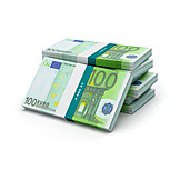   Geldscheine, Bargeld, 100 Euro