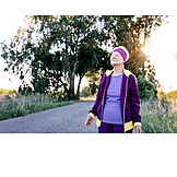   Jogging, Frühsport, Aktive Seniorin