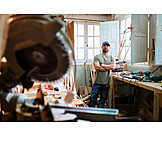   Handwerker, Werkstatt, Holzwerkstatt