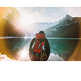   Trekking, Wanderer, Banff-nationalpark