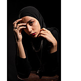   Modern, Islam, Headscarf, Muslim