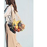   Ecologically, Shopping, String Bag