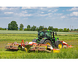  Agriculture, Combine, Mowing