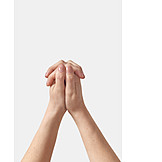  Hand, Folded, Praying