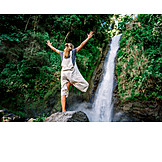   Wasserfall, Freiheit, Naturerlebnis