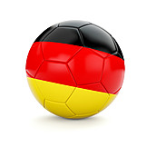   Soccer, Black Red Gold
