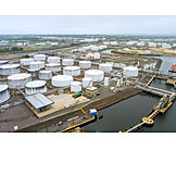   Industry, Industrial Plant, Refinery, Oil Tank