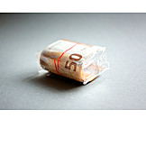   Euroscheine, Bargeld, Geldbündel