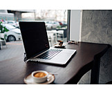   Cafe, Espresso, Laptop