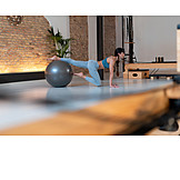   Gymnastics, Muscle Exercise, Pilates, Fitness Ball