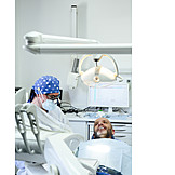   Zahnarzt, Patient, Behandlung, Medizintechnik, Zahnmedizin
