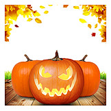   Halloween, Pumpkin Lantern, Jack O Lantern