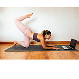   Yoga, Online, Stretching, Practice, Class, Workout, Yoga Mats