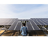   Solar Cells, Control, Maintenance, Solar Plant