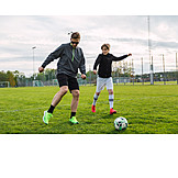   Father, Soccer, Sports Training, Son