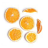  Orange, Scheibe, Aufgeschnitten