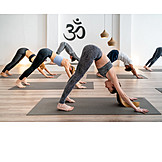  Yoga, Yoga Studio, Adho Mukha Svanasana