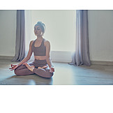  Home, Yoga, Lotus Position, Meditate, Padmasana, Mindfulness