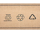   Symbol, Karton, Recycling