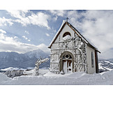   Winter, Chapel, Stroblalm