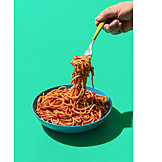   Italienische Küche, Mittagessen, Spaghetti Pomodoro