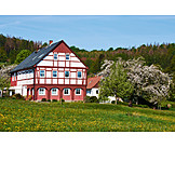   House, Timbered, Umgebindehaus