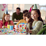   Home, Gift, Children Birthday, Party Hat