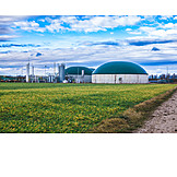   Agriculture, Farm, Biogas Plant