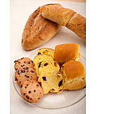   Biscuits, Pastry, Raisin Bread