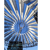   Modern architecture, Roof, Sony center