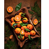   Oranges, Fir Green, Christmas