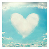   Love, Cloudscape, Heart