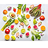   Gesunde Ernährung, Obst, Gemüse