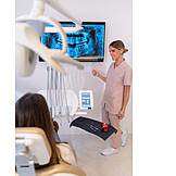   X-ray Image, Patient, Dentist, Diagnostic, Consult