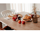   Fruit, Breakfast, Bread, Marmalade, Breakfast Table, Kitchen Table
