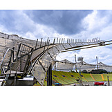   Munich, Olympic Stadium, Roof Construction