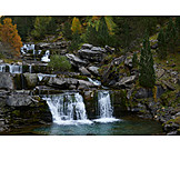   Wasserfall, Wildwasser, Pyrenäen, Ordesa-nationalpark