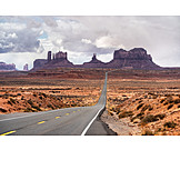   Road, Monument Valley, Navajo Tribal Park