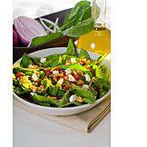   Salat, Vegetarisch, Spinatsalat