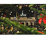   Brandenburg Gate, Christmas Tree
